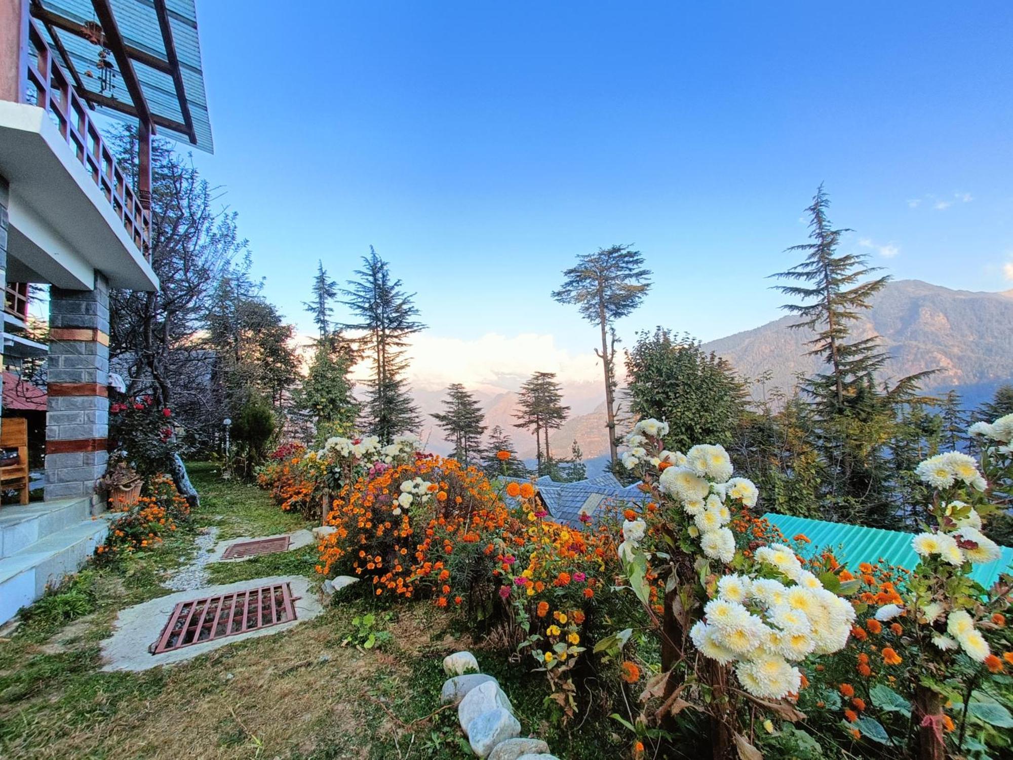 Ishan Log Huts-A Boutique Home Stay Banjar Exterior photo